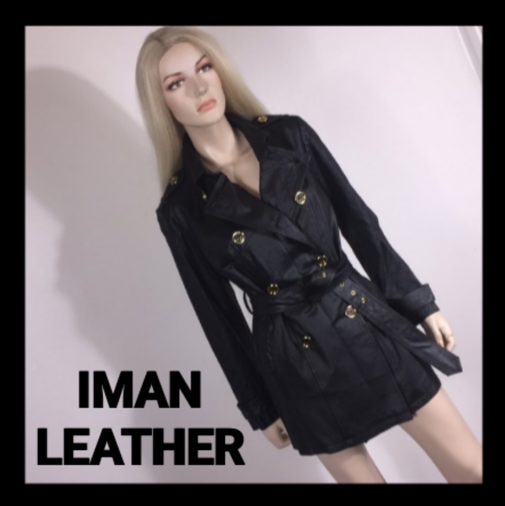 Iman Leather Jacket - image 2